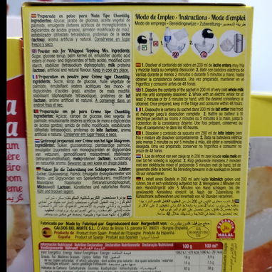 Nata Chantilly🐄🤍🍓  72g⚖️ - 2/3