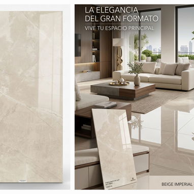 Porcelanato 120x60 brillo efecto espejo - 3/5