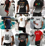 Conjuntos de hombre/ desmandados/ short/ pullover/d pantalones/ - Img 50131402