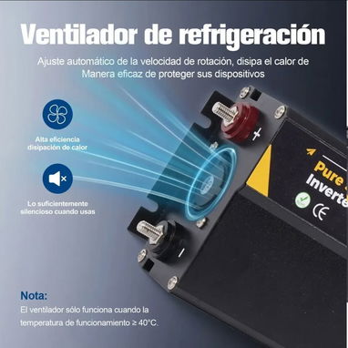 Inversor 3500W onda sinusoidal pura - 2/4