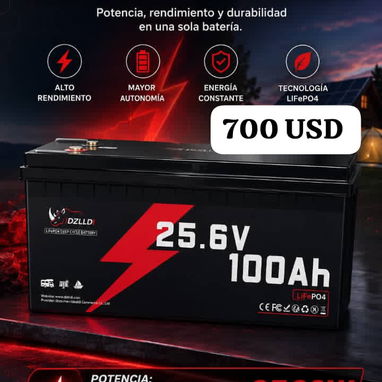 BATERÍA IDEAL PARA INVERSORES🔋de 25.6V 100 Ah (2560 Wh)* - 2/2