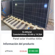 Panel solar 400w, 595w, 600w, 620w, 630w y 635w - Img 57415072