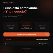 Diseño páginas web para negocios y profesionales en Cuba - Img 55999494