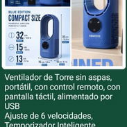 Ventilador Recargable Portatil,ideal.para oficinas,escuelas, - Img 57515746