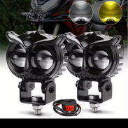 Pareja de neblineros de moto con forma de búho muy chulos tiran duro. - Img 51353814