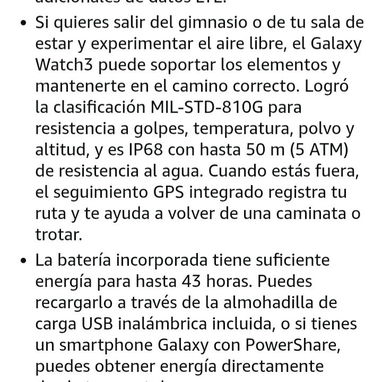 Reloj inteligente Samsung Wach3 - Img 120078081