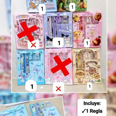 Set escolar variados - 2/3