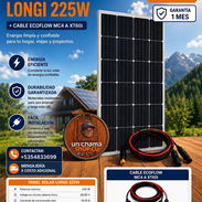 ⚡CABLE MC4 - XT60i COM PANEL SOLAR ☀️ LONGI DE 225W MONOFACIAL. TENEMOS MENSAJERÍA CON FACTURA. 📲 54833699 - Img 57169602
