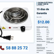 COCINA ELÉCTRICA IUNKE 1000 W VPT-0113 - Img 55991877