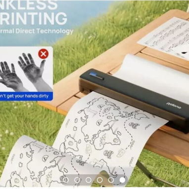 Impresora térmica Polono - D810-Bluetooth o USB-Nueva - Img 116850090