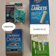 LANCETAS y TIRAS REACTIVAS GLUCÓMETROS (no cubanos) - Img 56596655