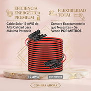 📏 Cable de Extensión Solar 12 AWG - Img 57019544