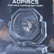 45usd Ventilador Recargable Aopircs Portable Camping Fan F038M , con batería de 24000 mAh - Img 57821261