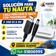 Para usar Nauta hogar sin corriente 🔌 solo con un Powerbank - Img 52678525