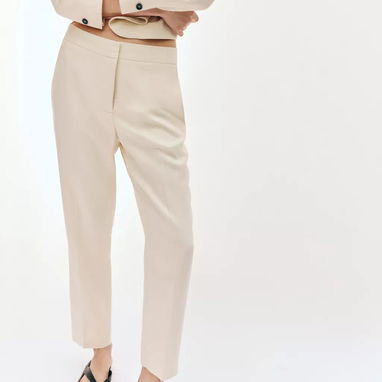 Conjunto (pantalón y blazer) Zara de lino - Img 109279637