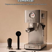 -Cafetera Espresso de Acero Inoxidable - Img 58134854