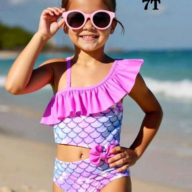 Trajes de baño para niñas talla 7 año - Img 124184775