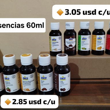 🔸Colorantes y sabores ENCO, utensilios y mucho más 🛵 Mensajería Disponible - 5/10