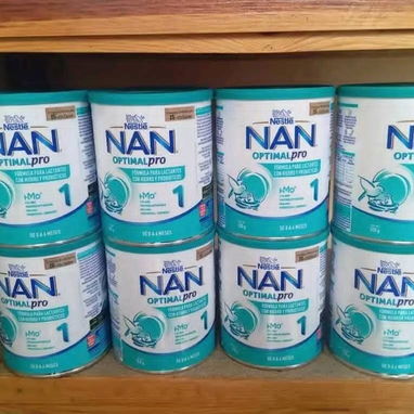 Leche NAN Fórmula para lactantes con hierro y probióticos formatos de 360g, 1.2 kg( este 1ra y 2da etapa) - Img 117388951
