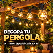 Guirnalda decorativa 15 metros para patio - Img 58096005