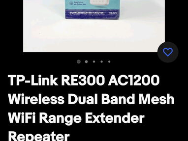 Repetidor wifi Dual band. AC, 1200Mbps. - Img main-image