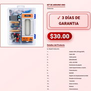 Set De Desarrollo Arduino Uno Con Módulo De Agua Y Sonido VPT-0251 - Img 58064938