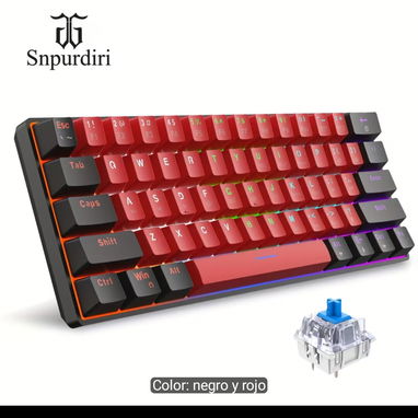 Teclado Mecánico RGB 60% - Img 122515990