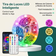 Luces LED decorativas 10 m - Img 57639245