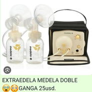 Extraedera de leche materna,electrica,doble marca MEDELA - Img 55850469