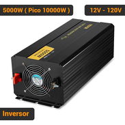 Inversor VEVOR 5000W 10000W Pico Onda Modificada 12V a 120V Con Control Remoto Pantalla LED Para Auto RV Negro - Img 55764078