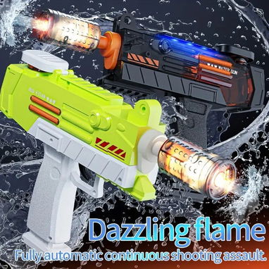 💦 Pistola de Agua Eléctrica con Luces LED | NUEVA - 4/4
