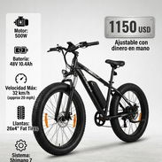 Bicicleta eléctrica, precio ajustable - Img 55772362