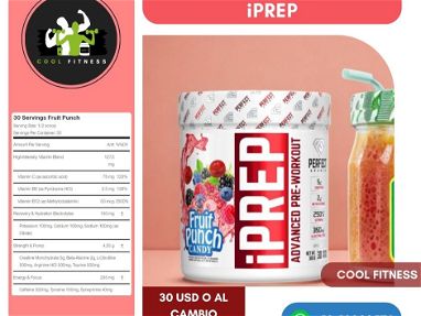 ☎️⚡⚡*Perfect Sports iPrep Pre-Workout  5gr de creatina monohy+ Electrolytes* and more - Img main-image