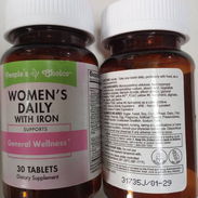 Vitaminas para dama con hierro pomo de 30 tabletas - Img 57644270
