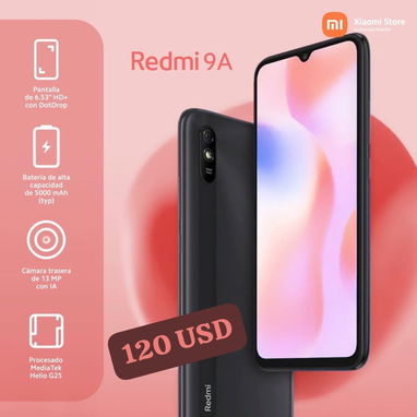 REDMI 9A – CALIDAD XIAOMI - 2/3