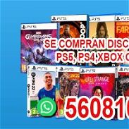 SE COMPRAN DISCOS D PLAYSATION 4 Y PLAYSTATION 5. XBOX ONE Y CASETE DE NINTENDO SWITCH - Img 46086887