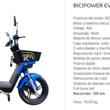 bicipower topmaq evolution nueva en su caja color negra - 4/4