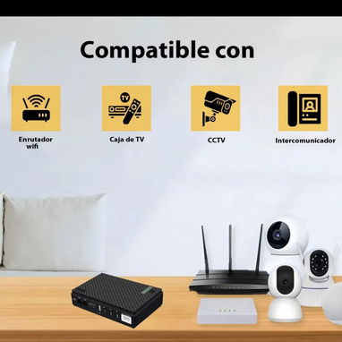 Mini UPS para router 10400 Mah con poe - Img 117019468