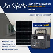 Estación de Energía Portátil 300w EÒN Panel Solar 100w (ko) - Img 53474726