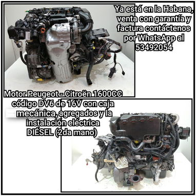 Venta de motores de segunda mano importados de España contáctenos al 53492054 estamos en el Cerro la Habana - Img 126730913