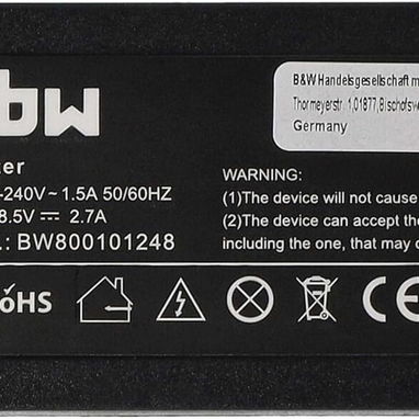 Cargador de red vhbw de 50 W (18,5 V/2,7 A) para HP 4410t, HP 550, HP 620, HP 625 53274327 - Img 114700986