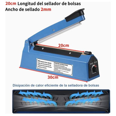 Selladora de Bolsas 20 cm – Selladora Térmica – $45 - Img 116374995