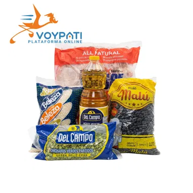 Arroz, frijol, pollo, huevo, aceite, atún, salchicha, perrito, café - Img 125242763