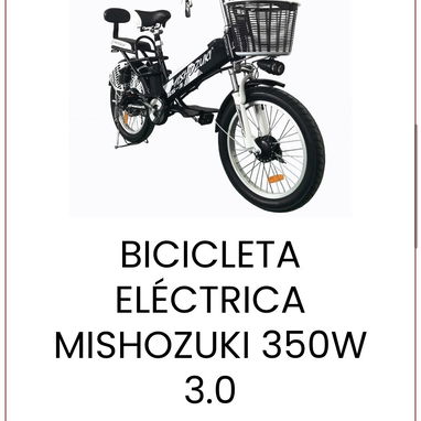 BICICLETA ELÉCTRICA MISHOZUKI 350W 3.0 $450.00 - Img 116472427