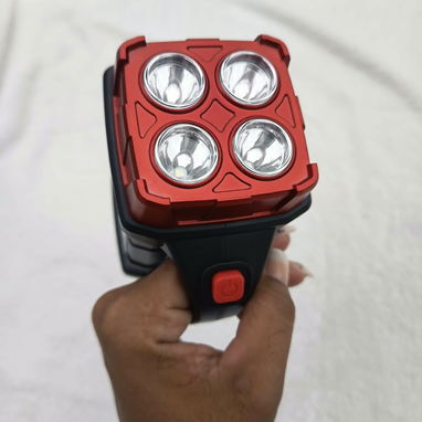 Lámpara LED Recargable con Panel Solar (cv) - 6/6