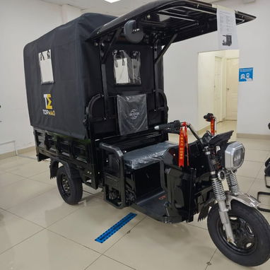 *Triciclo Topmaq ULTIMATE EDITION* ❤️  motor2000W ⚡️ 6 baterías de Gel 72Vol 58Ah🔋 Autonomía 100-120 KM 🔥 Carga Útil - 8/9