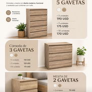 Cómoda de 5 gaveteros - Img 56895642