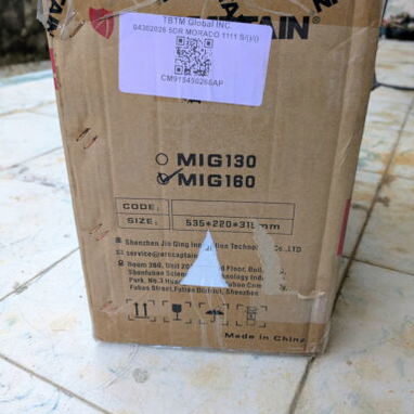 Planta de Soldar ARCCAPTAIN MIG160 (160 A) | Inverter 4 en 1 Dual Voltage 110V/220V (Nueva) - Img 123159012