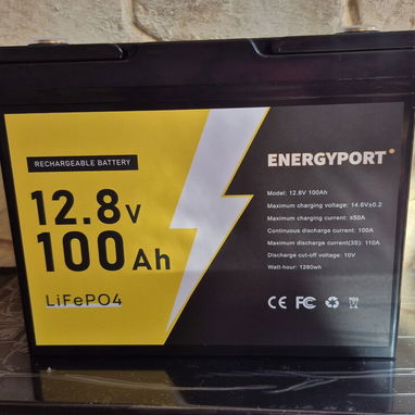 BATERÍA DE LITIO ENERGYPORT 12.8V 100Ah (LiFePO4)(t) - 2/2