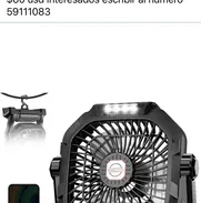 Ventilador recargable - Img 50685550